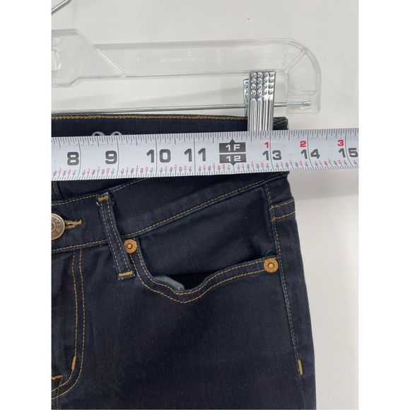 J Crew Toothpick Jeans Ankle Women's‎ Size 26 Dark Wash Blue - Picture 9 of 12